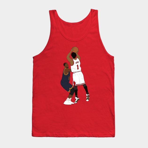 Derrick Rose Game Winner Tank Top by rattraptees